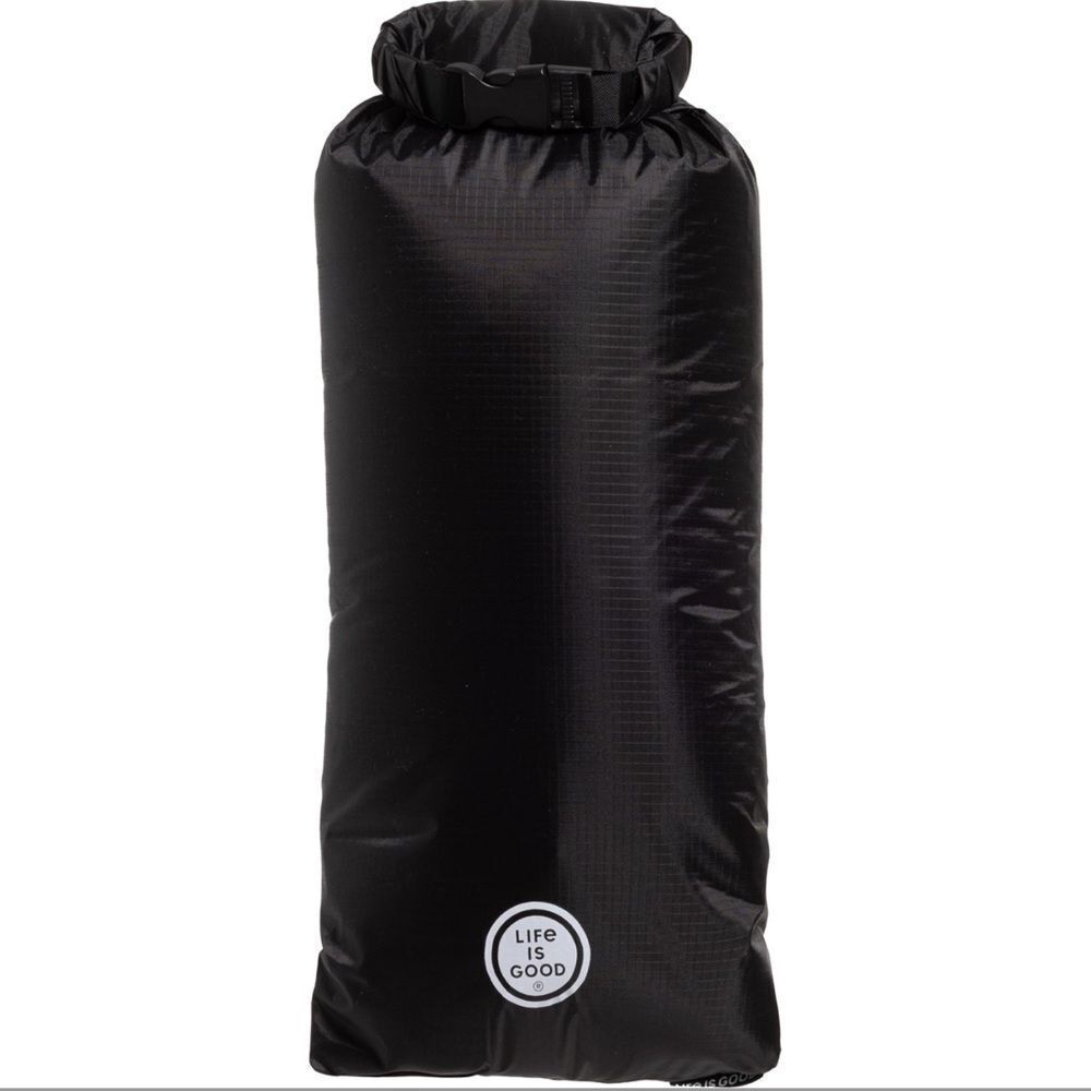 Life is Good Black 13L Waterproof Lightweight Dry Bag